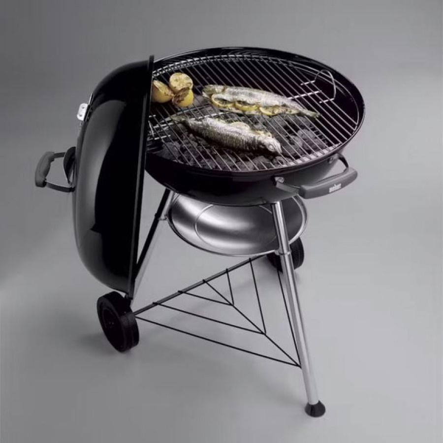 WEBER COMPACT KETTLE 57 CM, ČRN - slika 4
