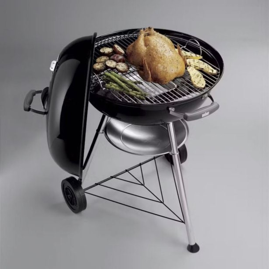 WEBER COMPACT KETTLE 57 CM, ČRN - slika 5