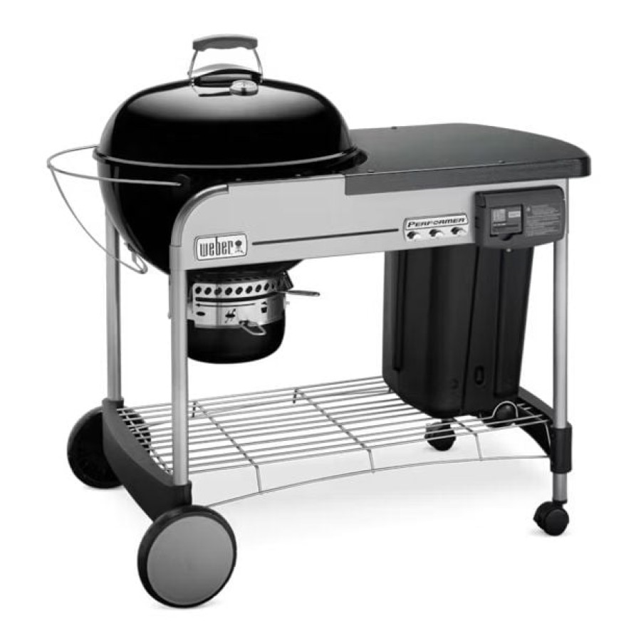 ŽAR NA OGLJE WEBER PERFORMER DELUXE GBS ČRN - slika 10