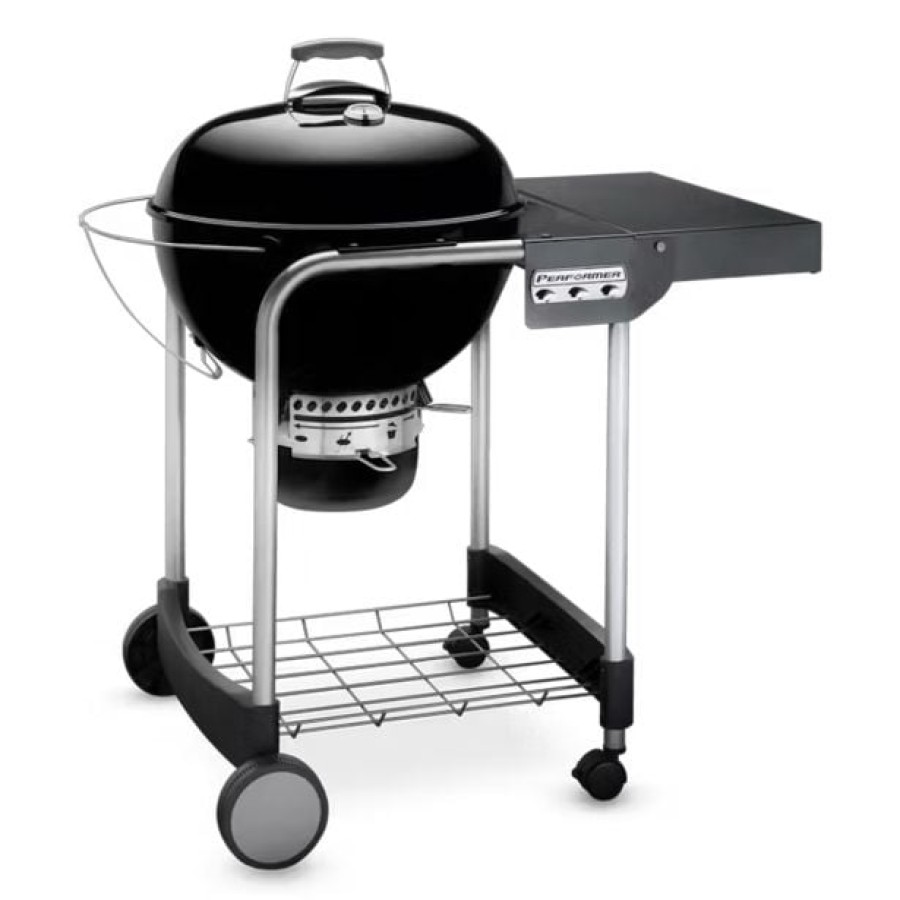 ŽAR NA OGLJE WEBER PERFORMER GBS 57 CM ČRN - slika 3