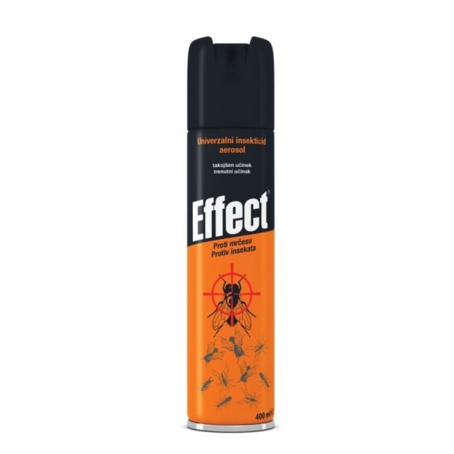 ZAŠČITA PRED INSEKTI EFFECT UNIVERZALNI INSEKTICID AEROSOL 400 ML