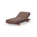 Njegove noge iz lesa iroko dodajo pridih elegance in topline, hkrati pa zagotavljajo stabilnost in povezanost z naravo. Teža: 33 kg