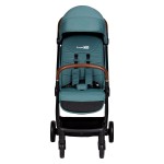 Voziček Bold se s pritiskom na gumb na ročaju samodejno zloži v velikost ročne prtljage