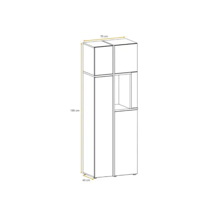 Dnevni regal FERI - slika 8
