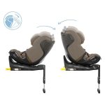 kar olajša vstavljanje in izstopanje otroka.SlideTech® drsna tehnologijaEdinstvena funkcija