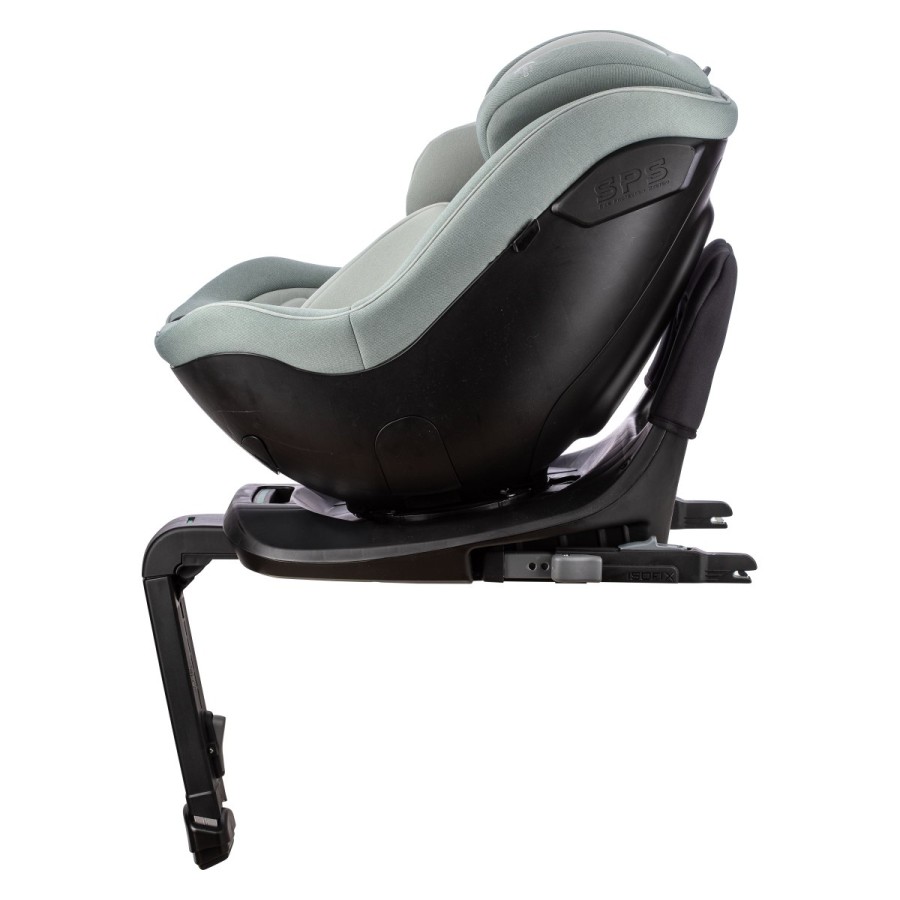 seveda pa nismo pozabili niti na varnost. Zraven Isofix sistema pritrjevanja dodatno stabilnost nudi podporna noga
