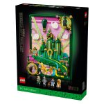 Svoj dom okrasi s kompletom LEGO® Wicked Stenska umetnina Emerald City (75685).