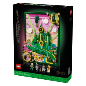 <p>Svoj dom okrasi s kompletom LEGO® Wicked Stenska umetnina Emerald City (75685).</p>