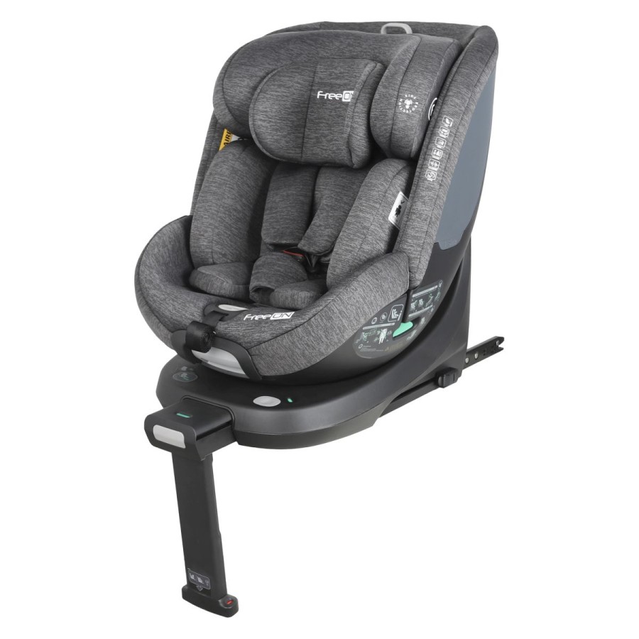FreeON avtosedež i-size 40-125 cm Lotus 0 grey 86083 - slika 2