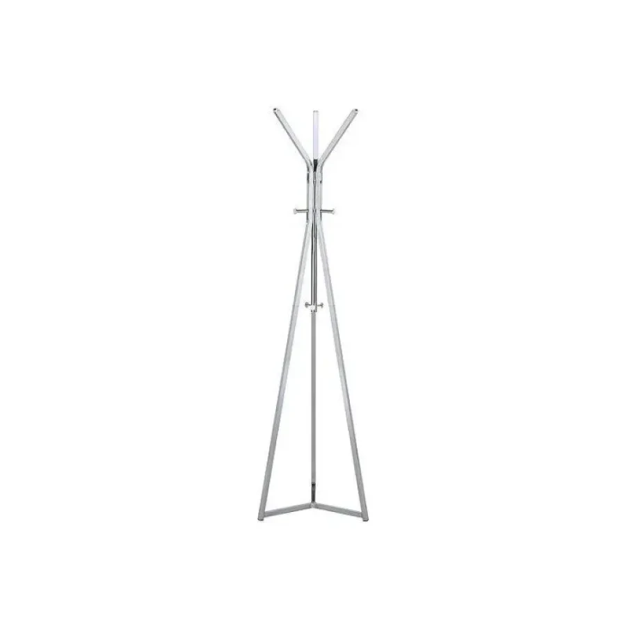 Obešalnik HERI v krom barvi. Narejen je iz kromirane kovine. Barva: - Krom Material: - Kovina Dimenzije: - V: 175 cm x Š: 46 cm