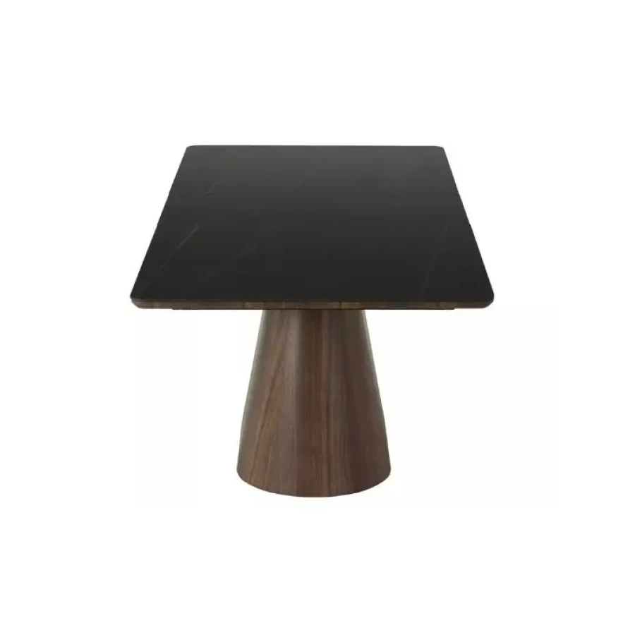 Raztegljiva jedilna miza MONAKO je elegantna in moderna miza. Miza ima funkcijo raztezanja. Lahko jo imaste zloženo ali jo raztegnete do dolžine 200 cm. Miza
