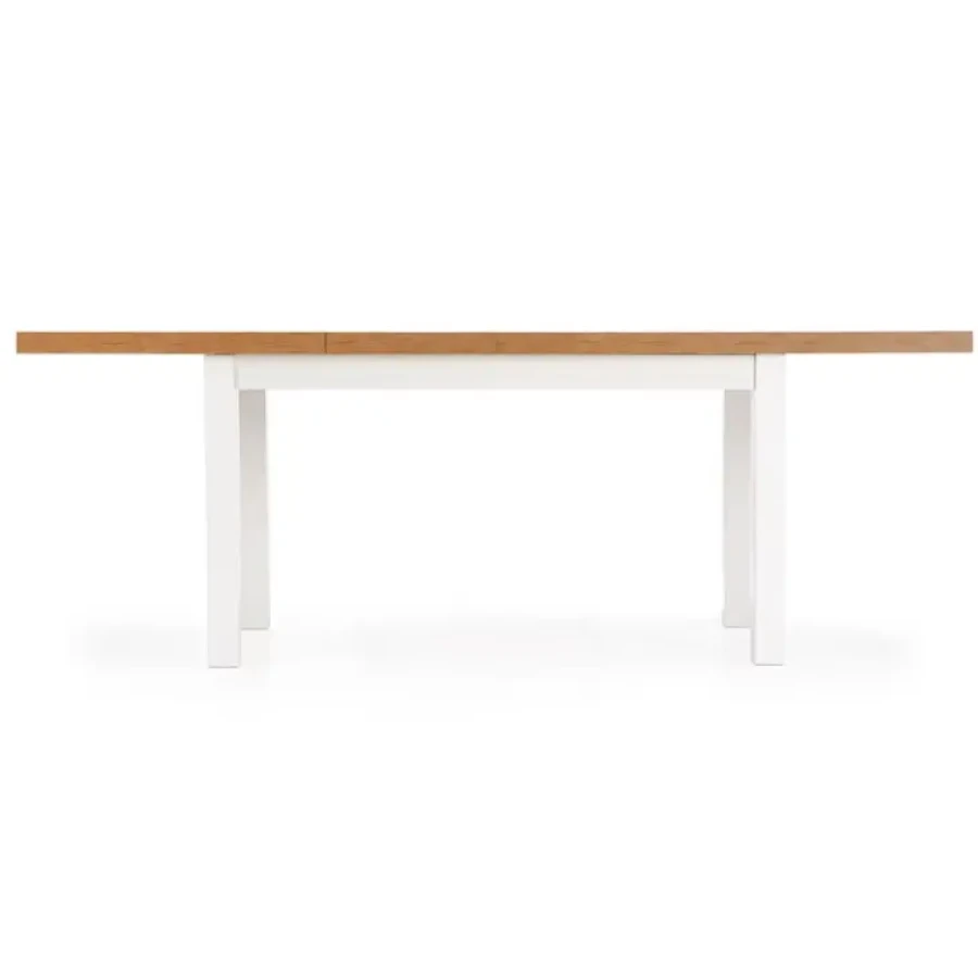 Raztegljiva miza TIGO je kakovostna masivna jedilna miza, ki se lahko podaljša za kar 80 cm. V vašem domu nikoli več ne bo zmanjkalo prostora za obiske.