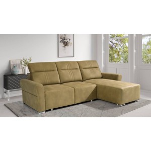 Sedežna garnitura CAWO III. Funkcionalna in udobna sedežna garnitura v obliki črke L Cawo, ki bo izpolnila vaša pričakovanja, je lahko idealna izbira za