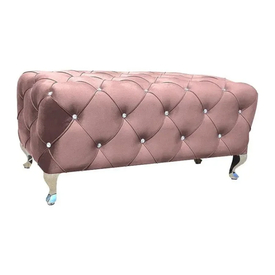 Tabure Princeska, je eleganten kos pohištva, ki popestri vsak prostor. S svojo eleganco, da prostoru poseben čar. Narejen je iz žametnega blaga. V blago ima