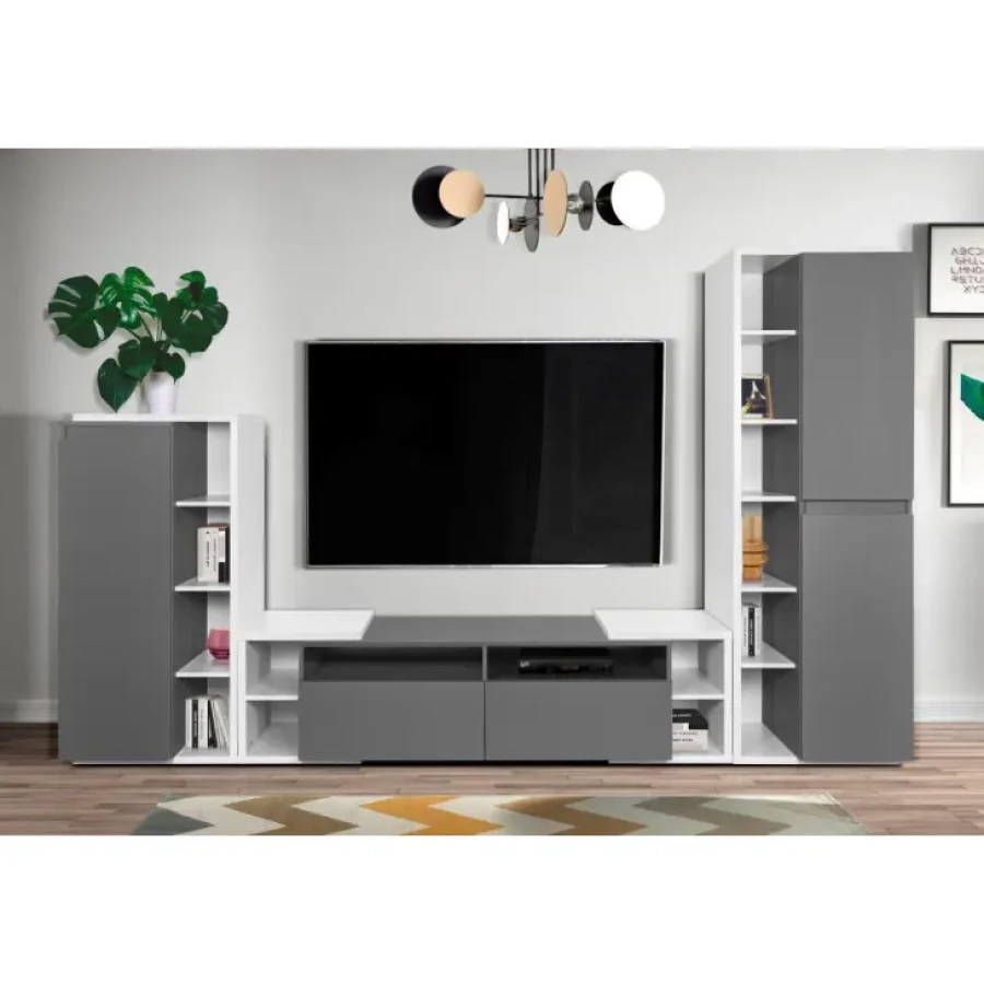 TV omarica FORTUNA je edinstven dizajn, ki združuje preprostost, eleganco in funkcionalnost. Zagotovo bo pritegnila pozornost ljubiteljev moderne in