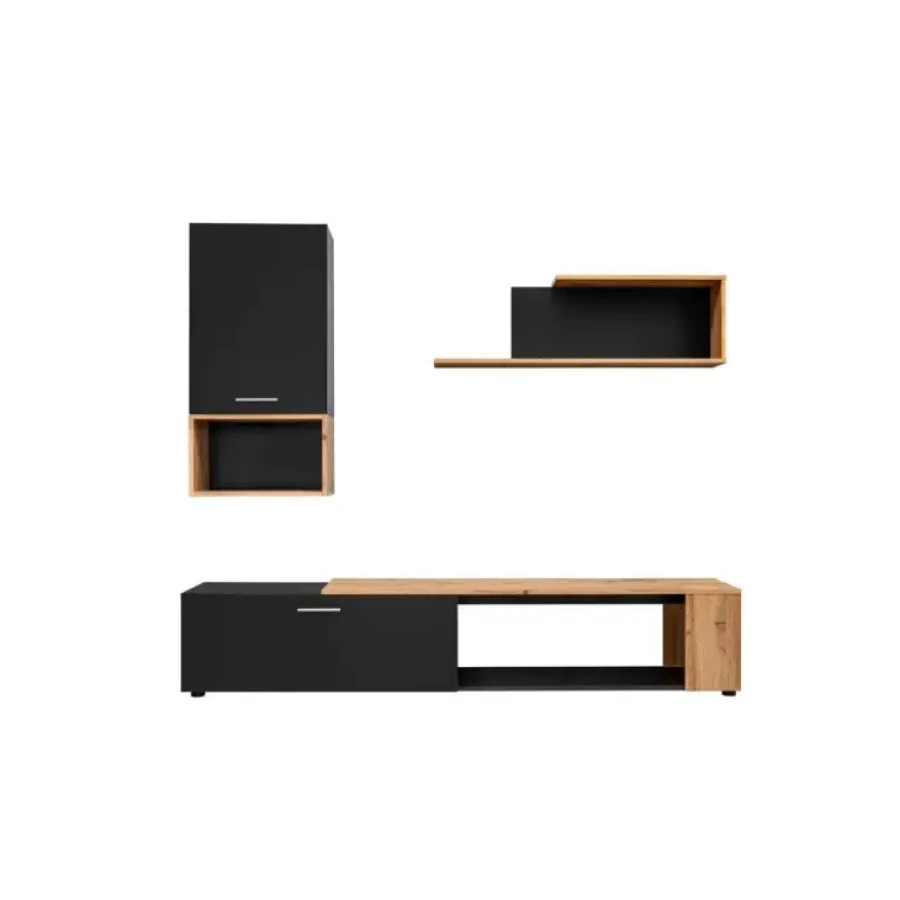 TV regal HAZE 2 je kvaliteten ter moderen regal po izjemni ceni. Zaradi svojega preprostega ter minimalističnega izgleda se bo prilegel v vsak dom. Dobavljiv