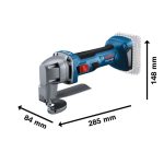 AKU. ŠKARJE ZA PLOČEVINO BOSCH PROFESSIONAL GSC 18V-16 E - slika 6