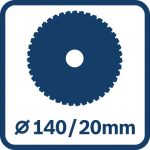 AKUMULATOR. KROŽNA ŽAGA BOSCH PROFESSIONAL GKT 18V-52 GC '+ L-BOXX 238 - slika 34