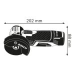 AKUMULATORSKI KOTNI BRUSILNIK V L-BOXX-U BOSCH GWS 12V-76 - slika 14