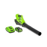 AKUMULATORSKI PUHALNIK GREENWORKS 40V 2AH AKSIALNI Z BATER. IN POLNILNIKOM - slika 4