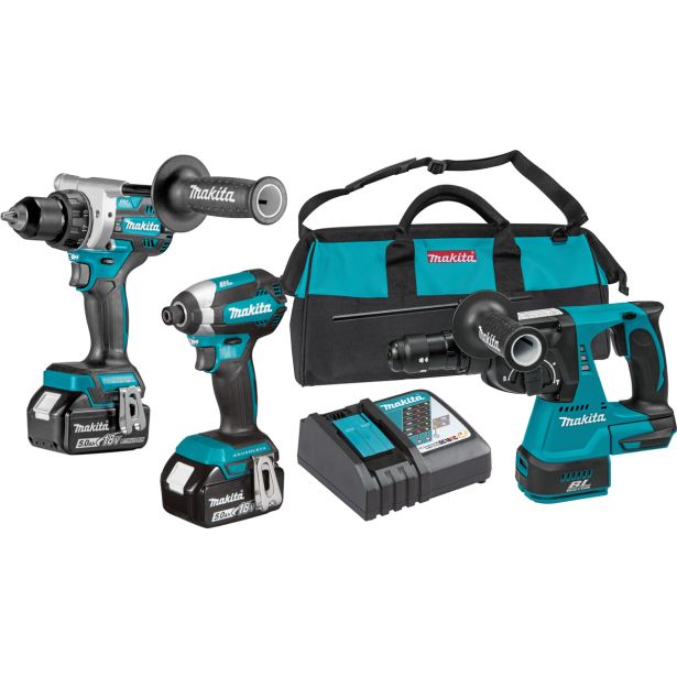 AKUMULATORSKI SET MAKITA DLX3154TX1 2X 18V 5AH; TORBA AKUMULATORSKI SET MAKITA DLX3154TX1 2X 18V 5AH; TORBA
