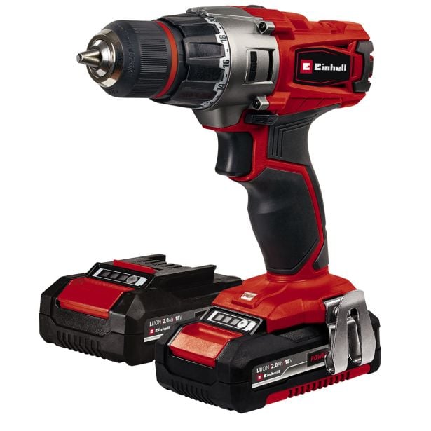 AKUMULATORSKI VRTALNIK EINHELL TE-CD 18/2 LI (2X2.0 AH) AKUMULATORSKI VRTALNIK EINHELL TE-CD 18/2 LI (2X2.0 AH)