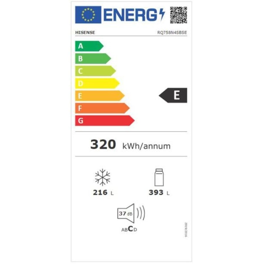 AMERIŠKI HLADILNIK HISENSE RQ758N4SBSE 4 VRATNI - slika 8