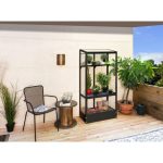 VITAVIA POLIS BALCONY GREENHOUSE 350 ESG STEEL FOUNDATION, BLACK - slika 7