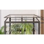 VITAVIA POLIS BALCONY GREENHOUSE 350 ESG STEEL FOUNDATION, BLACK - slika 10