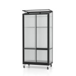 BALKONSKI RASTLINJAK VITAVIA POLIS HKP4MM ROLL FOUNDATION, BLACK