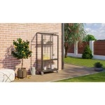 BALKONSKI RASTLINJAK VITAVIA POLIS HKP4MM ROLL FOUNDATION, BLACK - slika 5