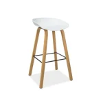 Moderen barski stol JERE je izredno kvaliteten barski stol. Odličen barski stol, tako za vašo jedilnico ali pa enostavno za gostinski lokal. Barski stol