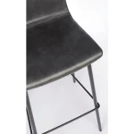 Barski stol KYRA vintage antracit - slika 9