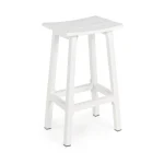 Barski stol SKIPPER - bela . Barski stol SKIPPER - bela, je eleganten kos pohištva. Narejen je iz aluminija. Je zelo priročen in udoben za sedenje. S svojo