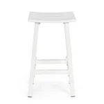 Barski stol SKIPPER - bela . Barski stol SKIPPER - bela, je eleganten kos pohištva. Narejen je iz aluminija. Je zelo priročen in udoben za sedenje. S svojo