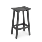 Barski stol SKIPPER - črna . Barski stol SKIPPER - črna, je eleganten kos pohištva. Narejen je iz aluminija. Je zelo priročen in udoben za sedenje. S svojo