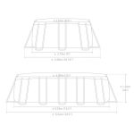 BAZEN S KOVINSKO KONSTRU. INTEX PRISM FRAME 503X274 CM 122 CM VIŠINE - slika 15