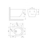 BIDE, VISEČI DEANTE PEONIA CDE NBPW - slika 4