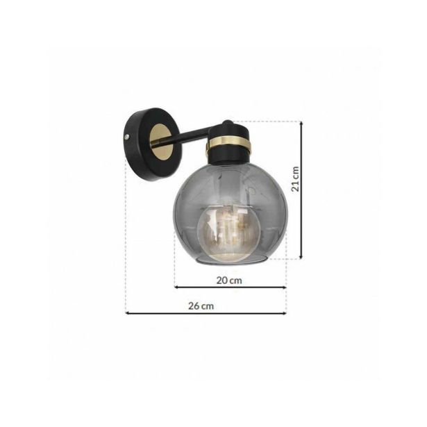 dekorat-stenska-svetilka-milagro-omega-1xe27-mlp6528-3426779-3 DEKORAT. STENSKA SVETILKA MILAGRO OMEGA 1XE27 MLP6528 - slika 8