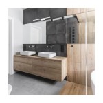 DEKORAT. STENSKA SVETILKA MILAGRO SHINE BELA 40CM 7W LED ML3875 - slika 11