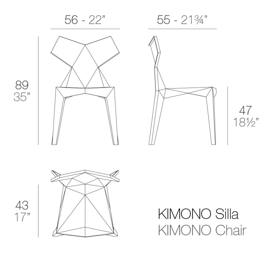 Kimono stol - slika 2