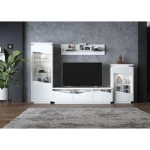 Dnevna soba BALET bela . Dnevna soba BALET bela je elegantna dopolnitev vašega dnevnega prostora, ki navdušuje s sodobnim pristopom k dnevni ureditvi.