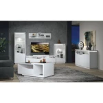 Dnevna soba BALET bela . Dnevna soba BALET bela je elegantna dopolnitev vašega dnevnega prostora, ki navdušuje s sodobnim pristopom k dnevni ureditvi.