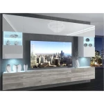 Dnevni regal GABI . Dnevni regal GABI modernega dizajna in elegantnega videza. Regal je prostoren in praktičen, popestril bo vaš dnevni prostor. Stranice so