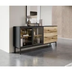 Dnevni regal LANASA . Dnevni regal LANASA, je eleganten kos pohištva, ki popestri vaš prostor s svojim luksuznim dizajnom. Narejen je iz kakovostnih