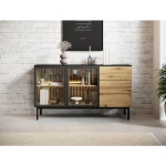 Dnevni regal LANASA . Dnevni regal LANASA, je eleganten kos pohištva, ki popestri vaš prostor s svojim luksuznim dizajnom. Narejen je iz kakovostnih