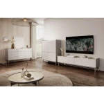 Dnevni regal LEVAS . Dnevni regal LEVAS, je eleganten kos pohištva, ki popestri vaš prostor s svojim luksuznim dizajnom. Narejen je iz kakovostnih materialov