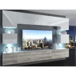 Dnevni regal LOTUS . Dnevni regal LOTUS modernega dizajna in elegantnega videza. Regal je prostoren in praktičen, popestril bo vaš dnevni prostor. Stranice