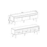 Dnevni regal RON2 - slika 8