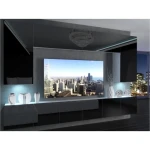 Dnevni regal TAO . Dnevni regal TAO modernega dizajna in elegantnega videza. Regal je prostoren in praktičen, popestril bo vaš dnevni prostor. Stranice so v